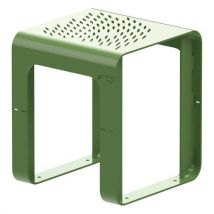Tabouret Zigzag -vert Amande 6021