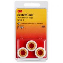 3M - 3m 1 Ruban De Marquage Imprimé Pour Dévidoir Std 0 À 9 Scotchcode - 3m