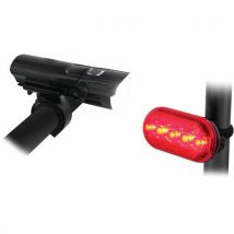 Kit D'éclairage Led Vélo Avant Et Arrière Urban Moov