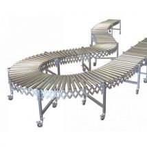 Convoyeur Extens Rlx Acier - L=600mm Lg Min/max=3800/8300mm