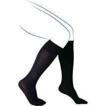 Chaussette De Contention En Coton Venoflex Simply - T2l Noir