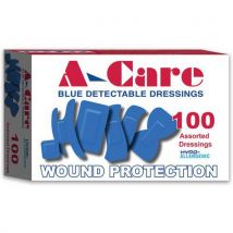 Pansements Détect. Métaux - Assortiment - Boîte 100