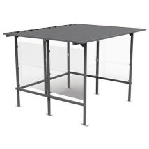 Abri Fumeurs Beaufortain 305 X 244 Gris Anthracite