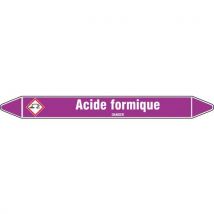 Marquage Tuyauterie Sur Carte Acide Formique 250x26