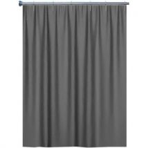 Rideau De Douche - Eva - Noir - 140x180 Cm