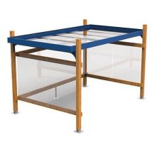 Abri Vélos Naturelli 75 X 25 Bleu Gentiane
