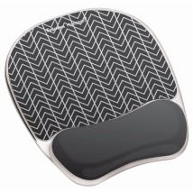 Tapis De Souris Repose Poignet Gel Ergonomique - Chevron