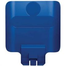 Rubbermaid - Panneau Pour Station De Recyclage Slim Jim Bleu