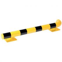Butée Murale Acier Pour Coin 90° Gauche Extérieure Ø76mm L:1000mm
