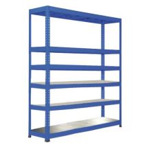 Rayonnage Archives Rapid 1 1980x1525x455 6 Tab Metal Bleu