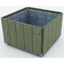 Jardinière Fouesnant 785x785x50 Cm - Pin