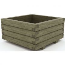 Jardinière Concarneau 80x80x80 Cm - Pin