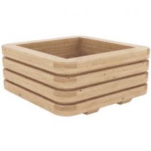 Jardinière Loctudy Carré 50x50x36 Cm - Robinier