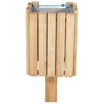 Poubelle D'extérieur Groix 60l - Robinier