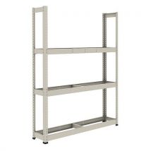 Rayonnage Pour Pneus Rapid 1 1980x1830x455 3 Niv Gris