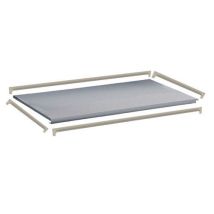 Niveau supplémentaire Rapid 2 - Métal lisse gris epoxy 915 x 610 - Manutan Expert