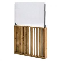 Garde Corps Non Rabattable 100x12x75 Cm-pare Vent 60