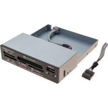 Lecteur De Cartes Memoire 35 En 1 Noir En Baie 35"