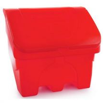 Jonesco - Bac à sel ou sable 200 L Rouge - Capacité 200L - Robuste et Durable
