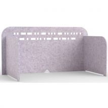 Cloison Acoustique En Feutre Gris Clair Taille M 100x35cm