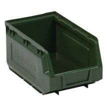 Manutan Expert - Bac à bec PE 3.5L Vert Kaki - Organiser et Gérer - Résistant Huiles et Graisses - Gerbable