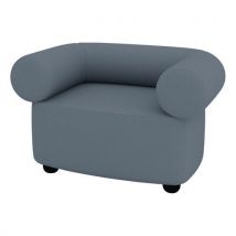 Fauteuil Abyssa Tissu Non Feu M1 Gris Moyen