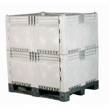Caisse-palette Plastique Démontable Kitbin 1000x1200x1280 Mm