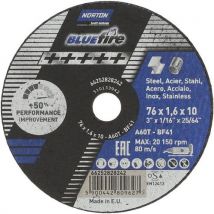 Meule De Tronçonnage Plate Blue Fire Ø76x16x10mm T41