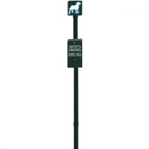 Borne De Propreté Canine Aluminium Vert 6009