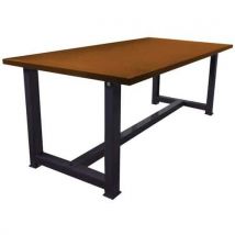 Etabli Fixe Multiplis Hêtre 1750x750xht 840 7016 Anthracite