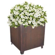 Benito - Jardinière Oléa Carrée 75 cm - Acier Corten - Design Moderne et Durable