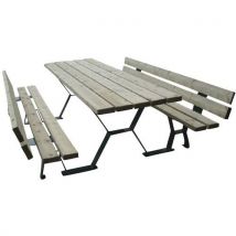 Table Bancs/doss.tabalou Rés.nat.180cm