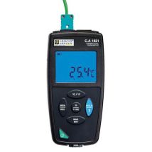 Chauvin Arnoux - Thermomètre Enregistreur Thermocouple KJTENRS CA1821 - Jusqu'à +1767 °C - 1 Million de Mesures - IP54
