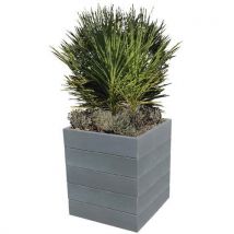Jardinière Espace 90x90x83 Cm - Gris