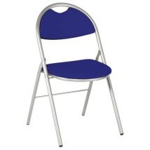 Chaises Clap Piètement Alu Tissu Acrylique 1532 Bleu