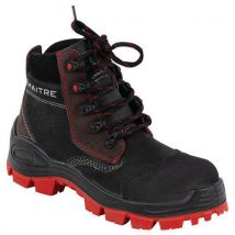 Chaussures De Sécurité Varadero S3 Src Haut Semelle Rouge-35 - Homme