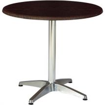 Texas Table D80 Alu/wengé