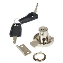Serrure À Loquet - Entrouvrant 19x22mm Chromé