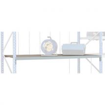 Manorga - Tablette Pleine Flexi-Store - 1800x1000 mm - Acier Gris Clair - Charge 390 kg - Éco-responsable