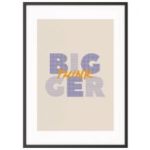 Cadre De Team Building A4 - "think Bigger" - Paperflow