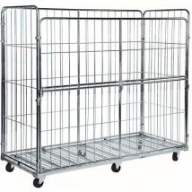 Roll-conteneur Maxi De Sécurité - Demi Ouverture - 400 Kg