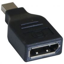 Adaptateur Bidirectionnel Mini Displayport Mâle Et Femelle