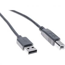 Cordon Éco Usb 2.0 Type A /b Gris - 10 M