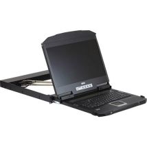 Aten - Console LCD 18,5" Double Rail HDMI DVI VGA USB - Réf. 263800 - Informatique et Multimédia