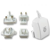 Alimentation Pour Raspberry Pi 3 Model B 5.1v Blanc