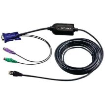 Aten - Module VGA/PS2 avec câble Cat5 intégré 4.5m - Informatique et multimédia