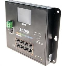 Commutateur Industriel Plat Avec Lcd 8p Gigabit Planet