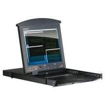 Kl1508an Console Lcd 19 Double Rail & Kvm 8 Ports Cat5 Aten