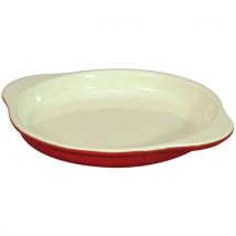 Plat À Oeuf En Fonte - 16 Cm - Rouge