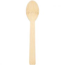 Cuilière En Bambou - Lot De 100 - 17 Cm